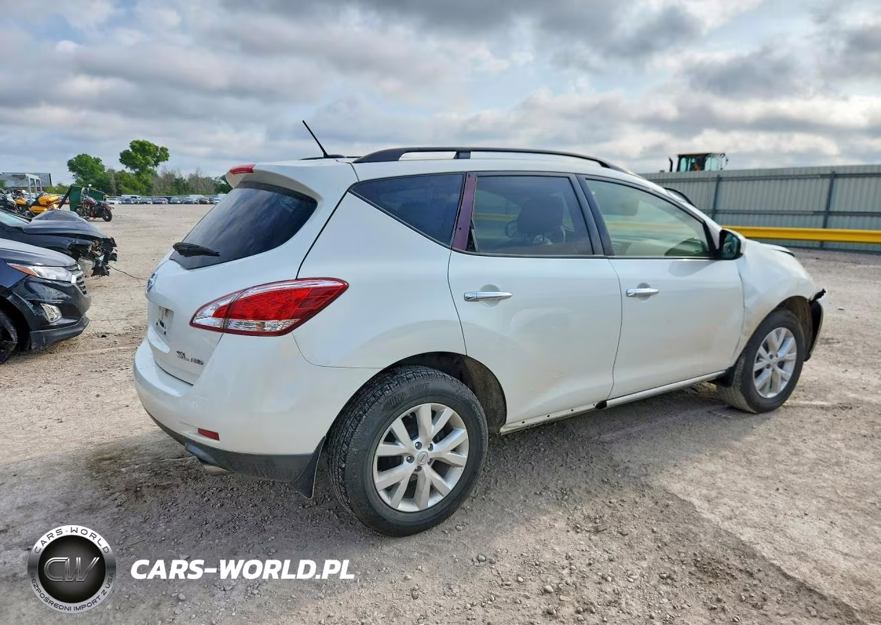 2014 Nissan Murano Sl VIN:JN8AZ1MW6EW506102 - 3