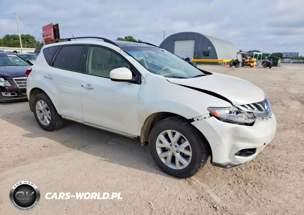 2014 Nissan Murano Sl VIN:JN8AZ1MW6EW506102 - 4