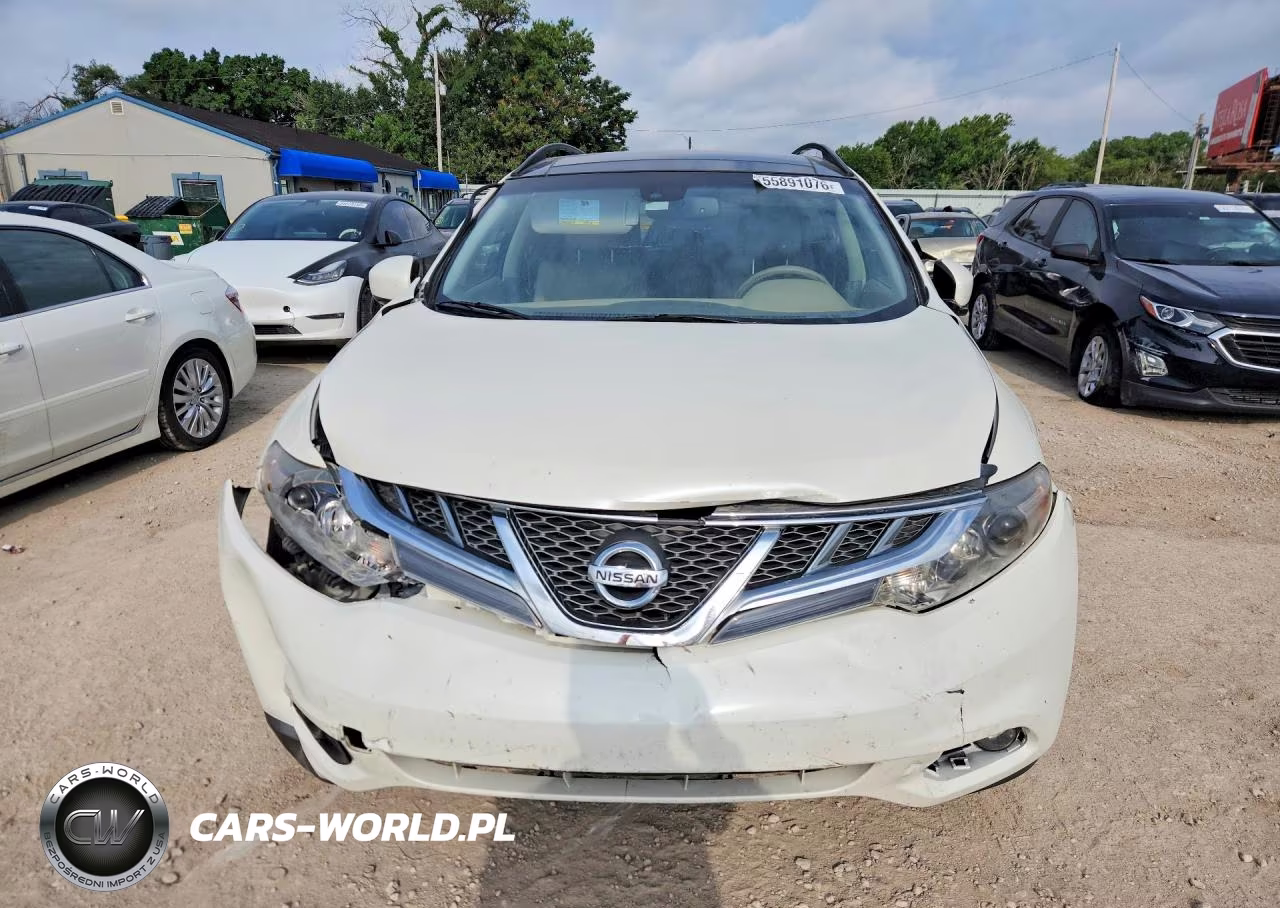 2014 Nissan Murano Sl VIN:JN8AZ1MW6EW506102 - 5
