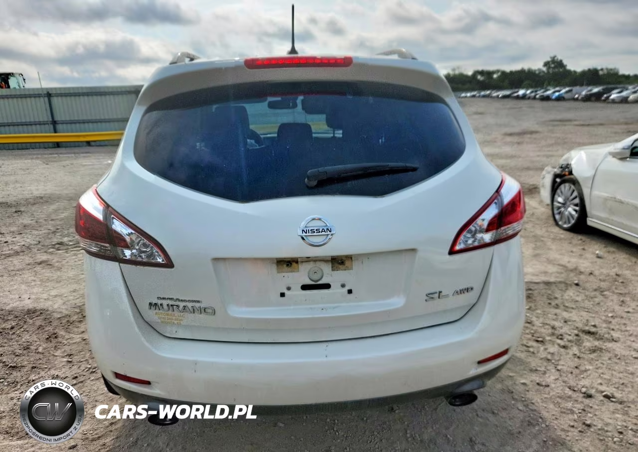2014 Nissan Murano Sl VIN:JN8AZ1MW6EW506102 - 6