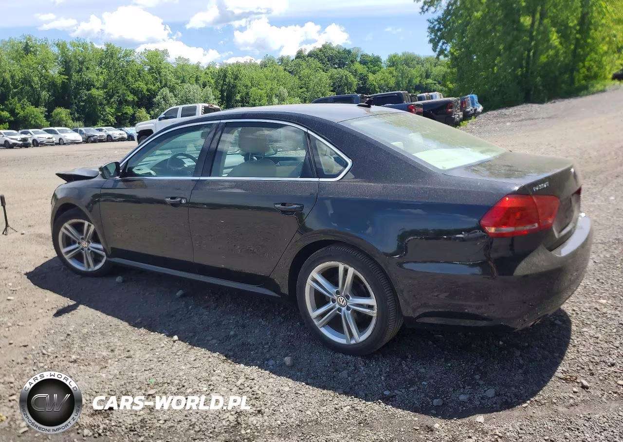 2014 Volkswagen Passat Se VIN:1VWBM7A38EC033622 - 2