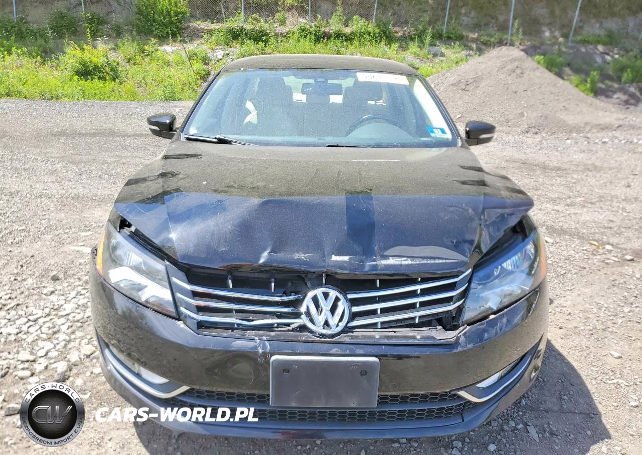 2014 Volkswagen Passat Se VIN:1VWBM7A38EC033622 - 5