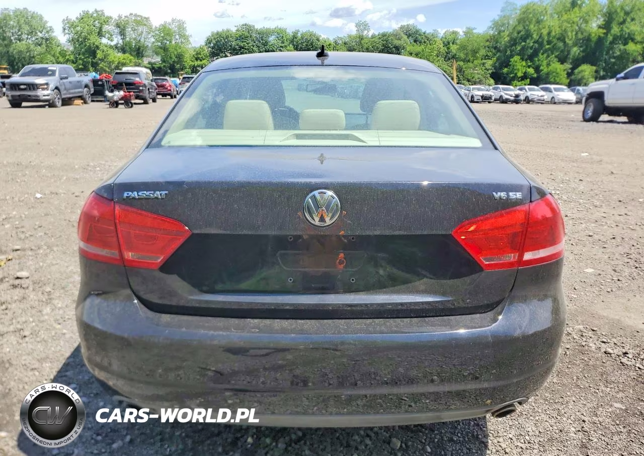 2014 Volkswagen Passat Se VIN:1VWBM7A38EC033622 - 6