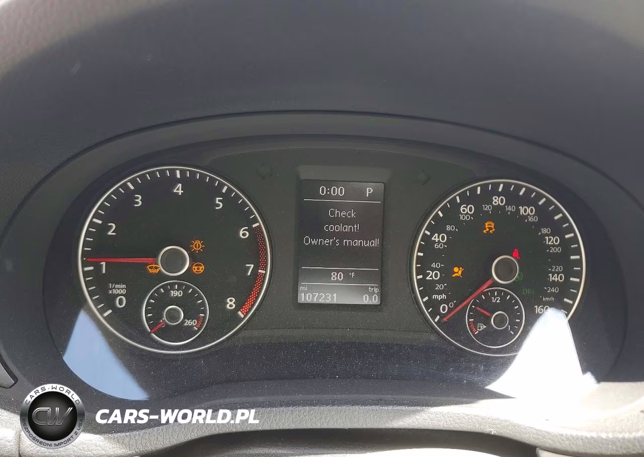 2014 Volkswagen Passat Se VIN:1VWBM7A38EC033622 - 9