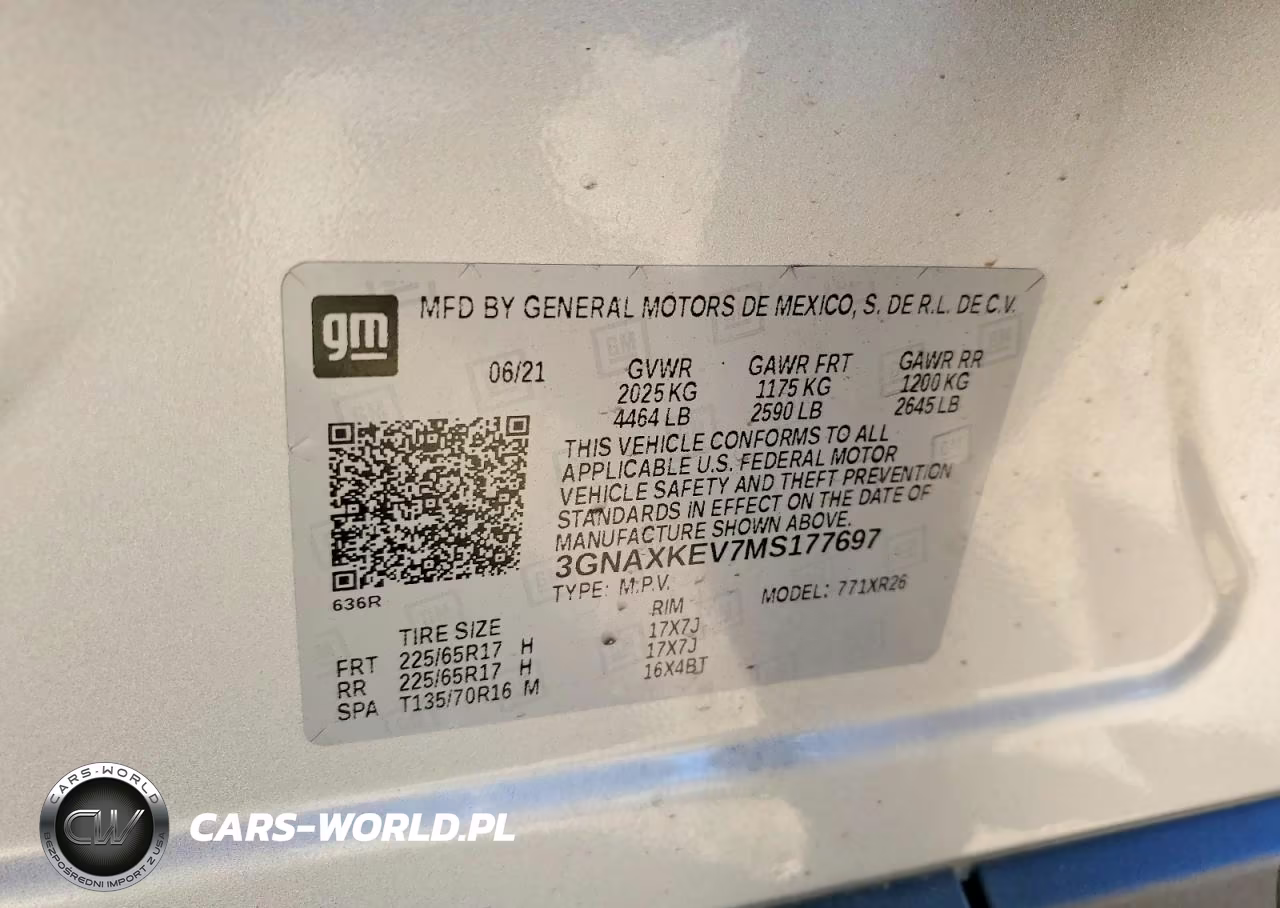 2021 Chevrolet Equinox Lt VIN:3GNAXKEV7MS177697 - 13