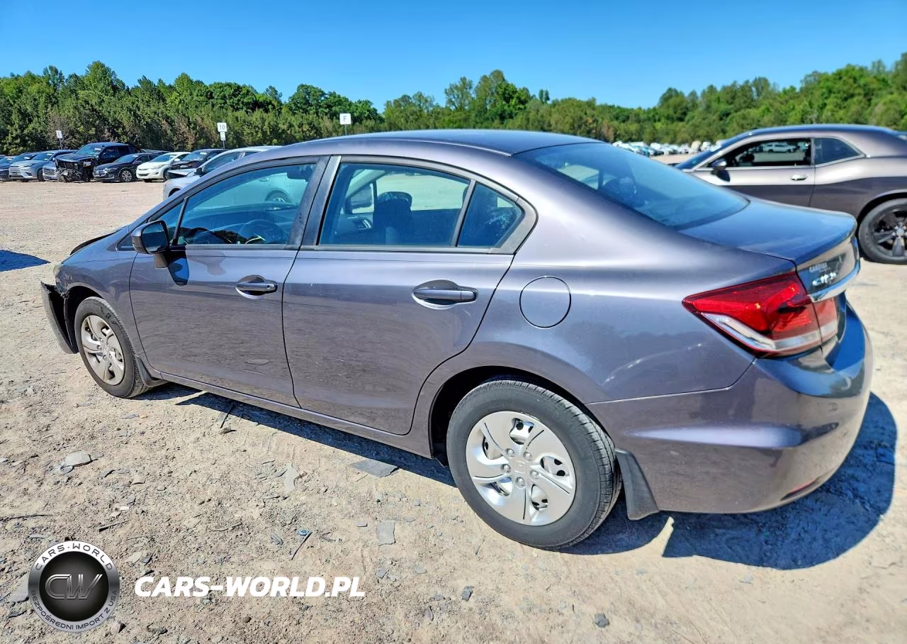 2014 Honda Civic Lx VIN:2HGFB2F58EH541353 - 2
