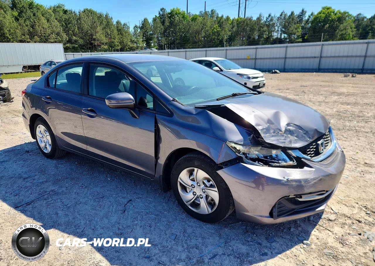 2014 Honda Civic Lx VIN:2HGFB2F58EH541353 - 4