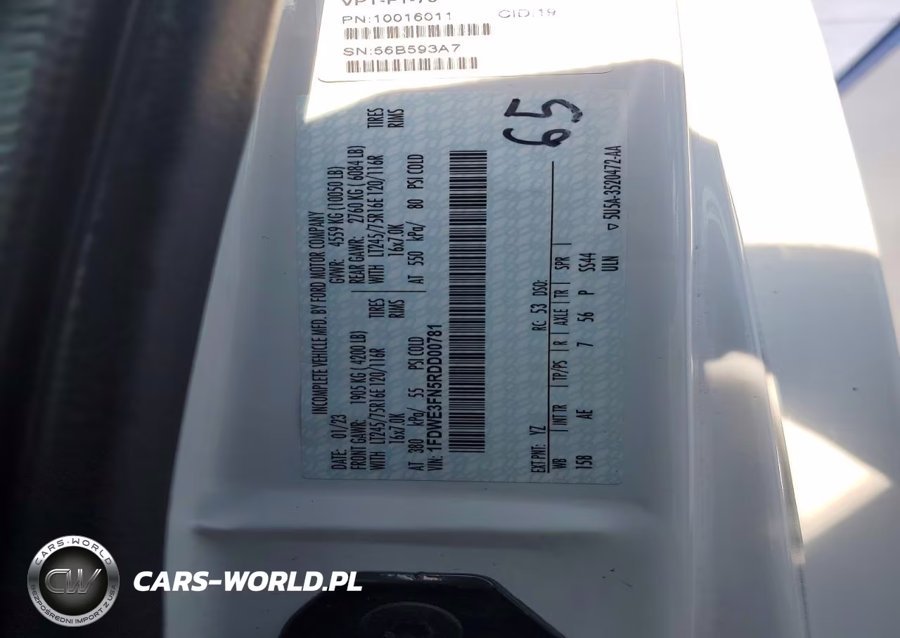 2024 Ford E350 Refrigerated Box Truck VIN:1FDWE3FN5RDD00781 - 12