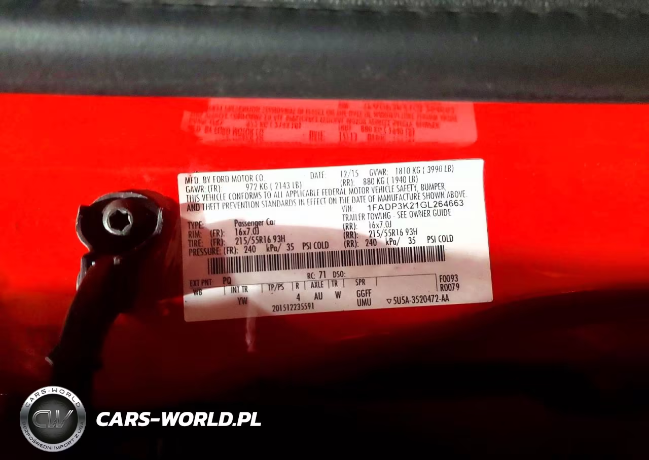 2016 Ford Focus Se VIN:1FADP3K21GL264663 - 13