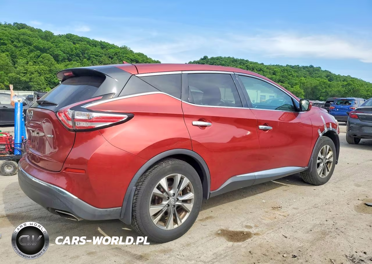 2015 Nissan Murano S VIN:5N1AZ2MH6FN223351 - 3