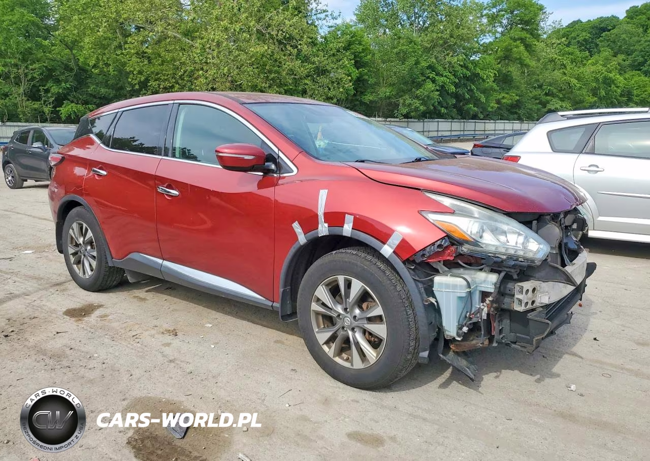 2015 Nissan Murano S VIN:5N1AZ2MH6FN223351 - 4