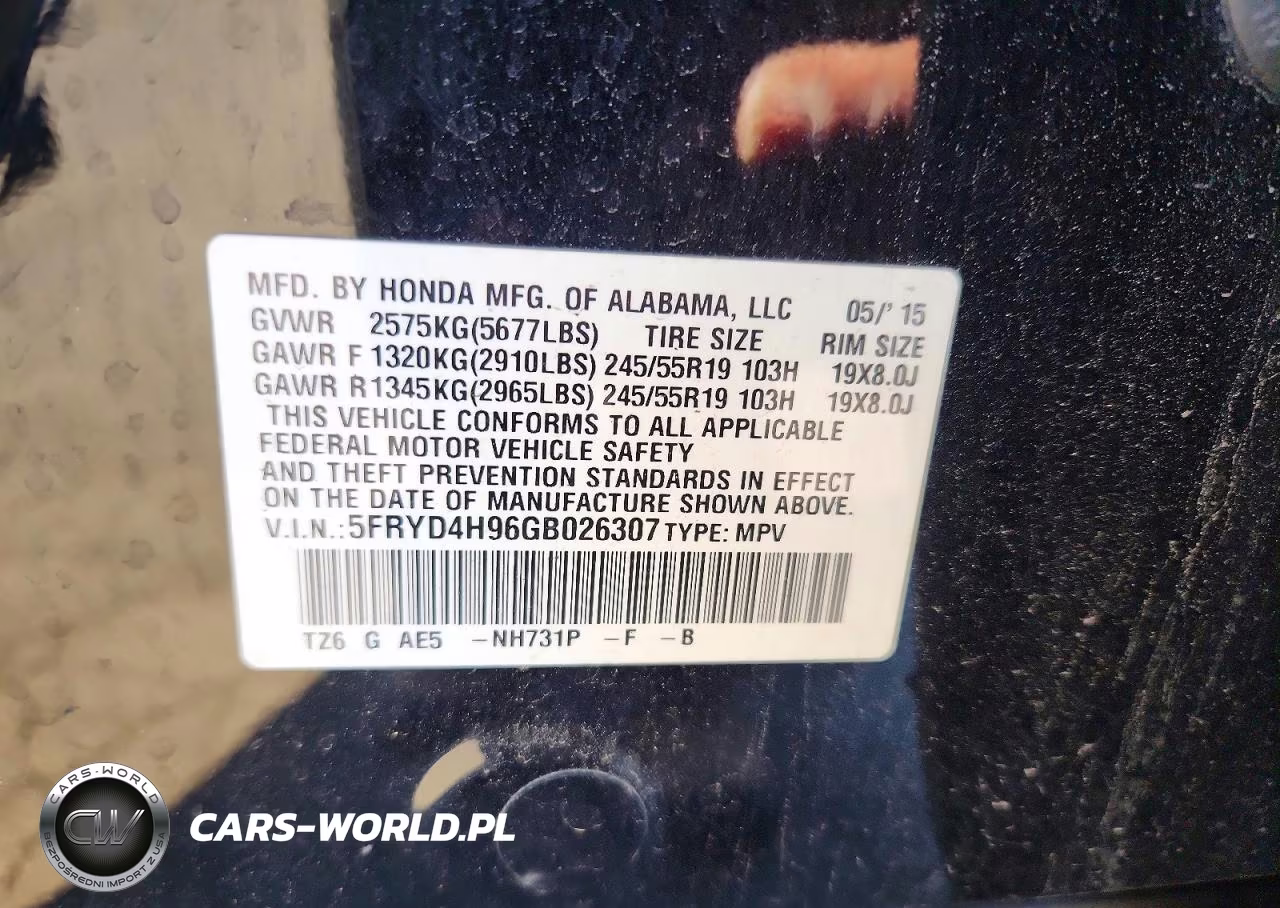 2016 Acura Mdx Advance VIN:5FRYD4H96GB026307 - 12