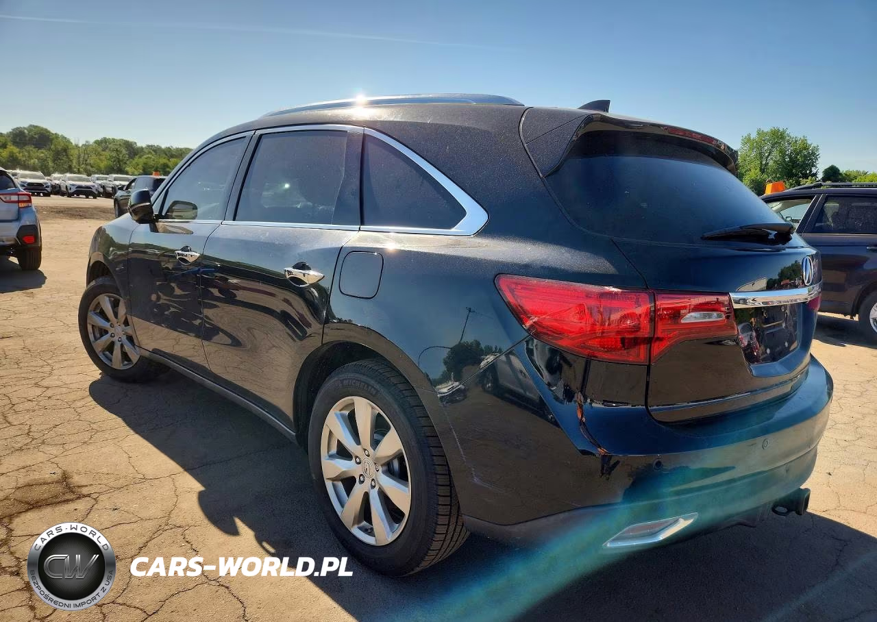 2016 Acura Mdx Advance VIN:5FRYD4H96GB026307 - 2