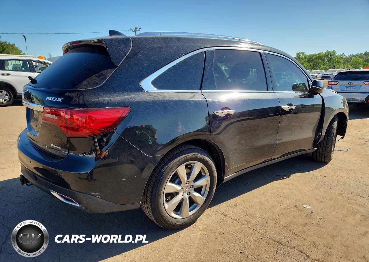 2016 Acura Mdx Advance VIN:5FRYD4H96GB026307 - 3