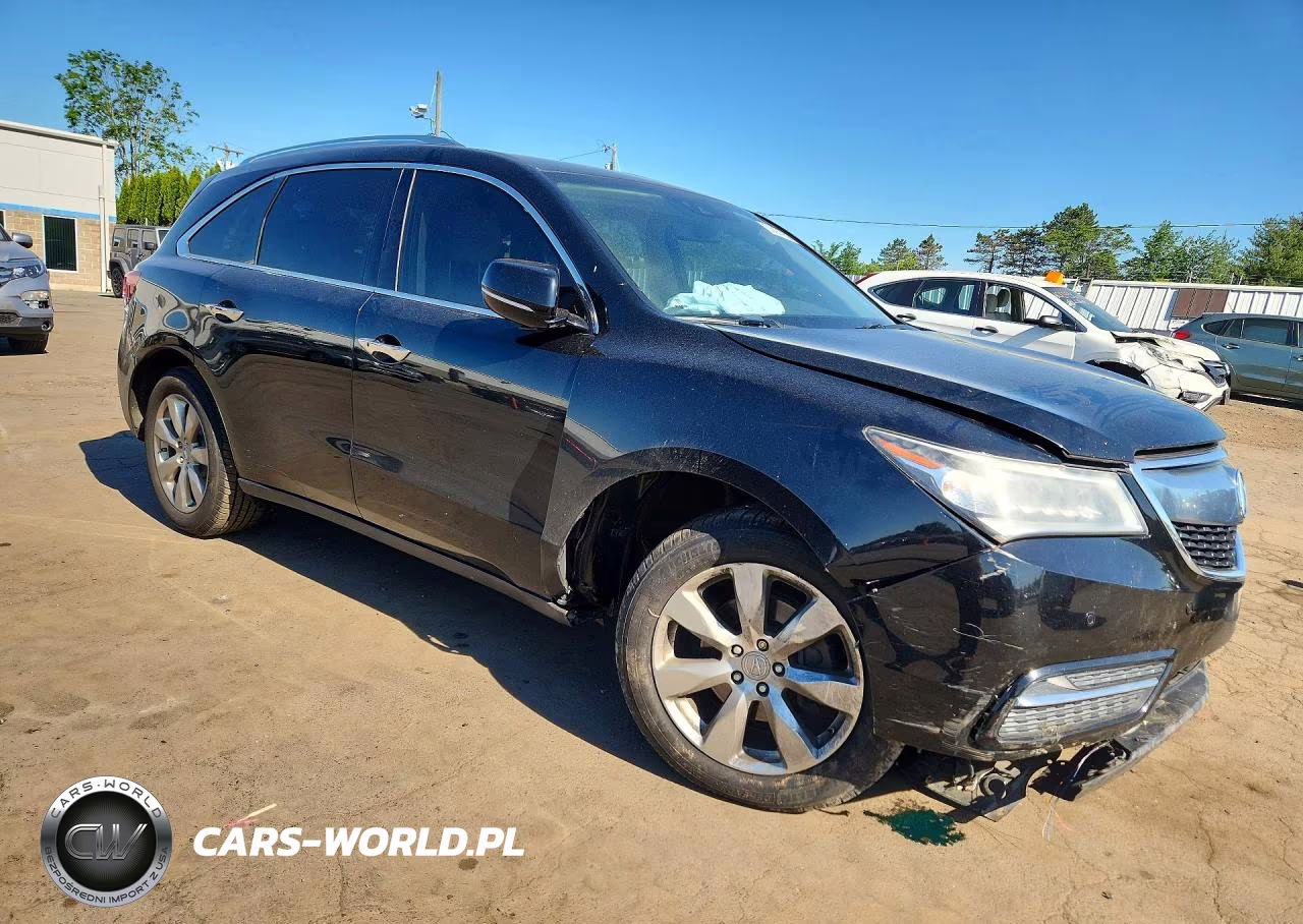 2016 Acura Mdx Advance VIN:5FRYD4H96GB026307 - 4