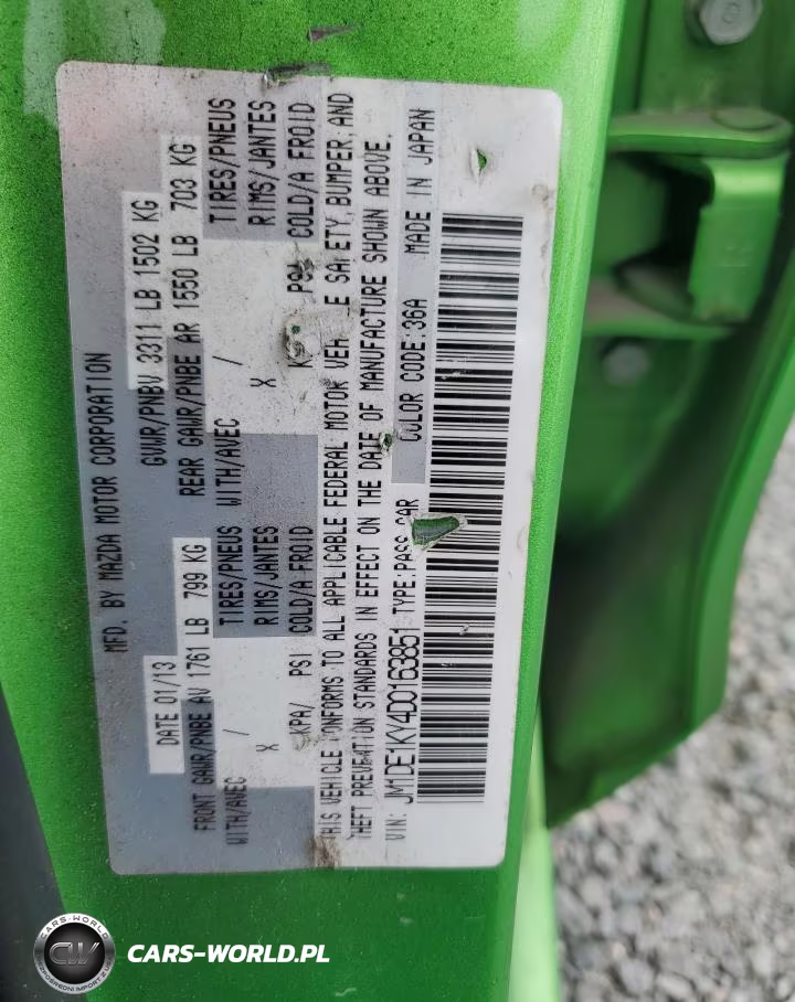 2013 Mazda Mazda2 VIN:JM1DE1KY4D0163851 - 12