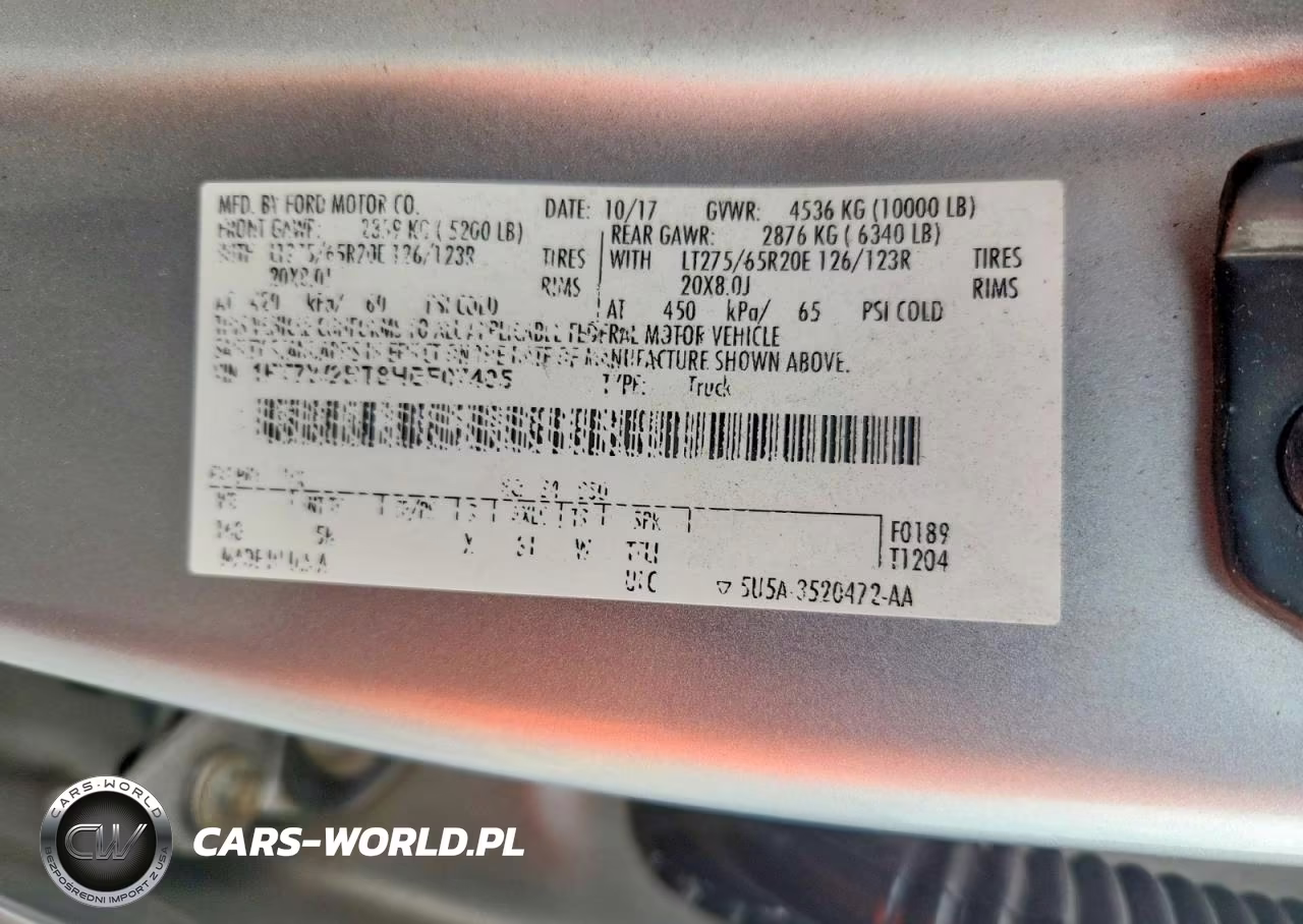 2017 Ford F250 Super Duty VIN:1FT7W2BT8HEF07405 - 12