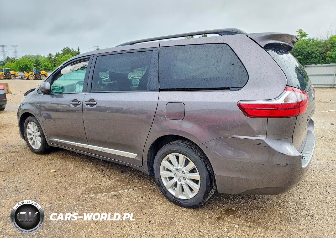 2017 Toyota Sienna Le VIN:5TDJZ3DC5HS183808 - 2