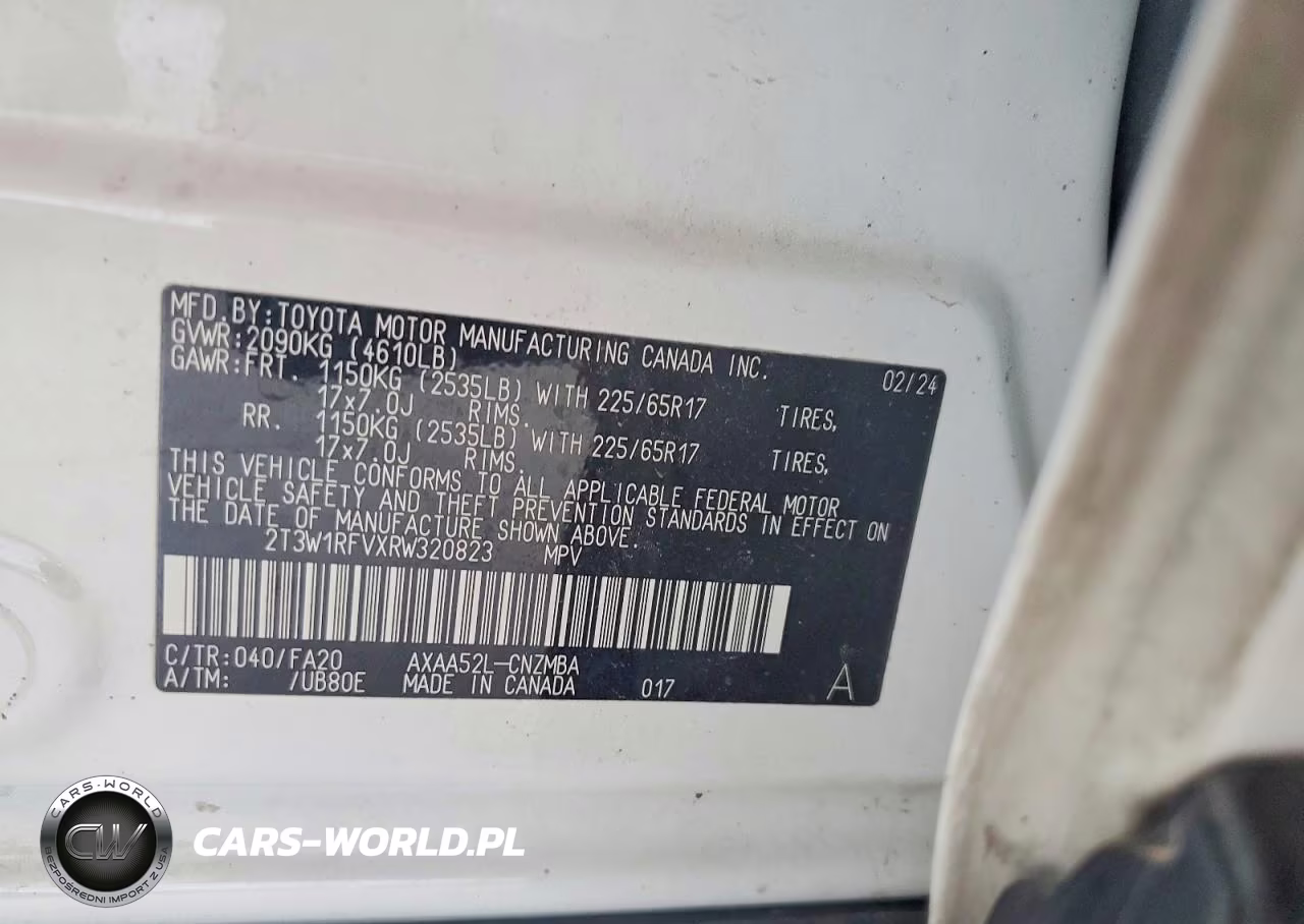 2024 Toyota Rav4 Xle VIN:2T3W1RFVXRW320823 - 13