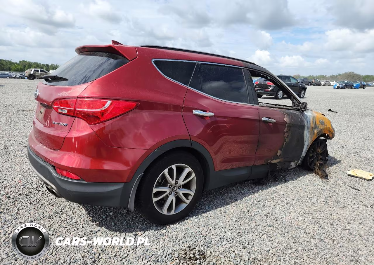 2014 Hyundai Santa Fe Sport 2.0T VIN:5XYZU3LA7EG162792 - 3