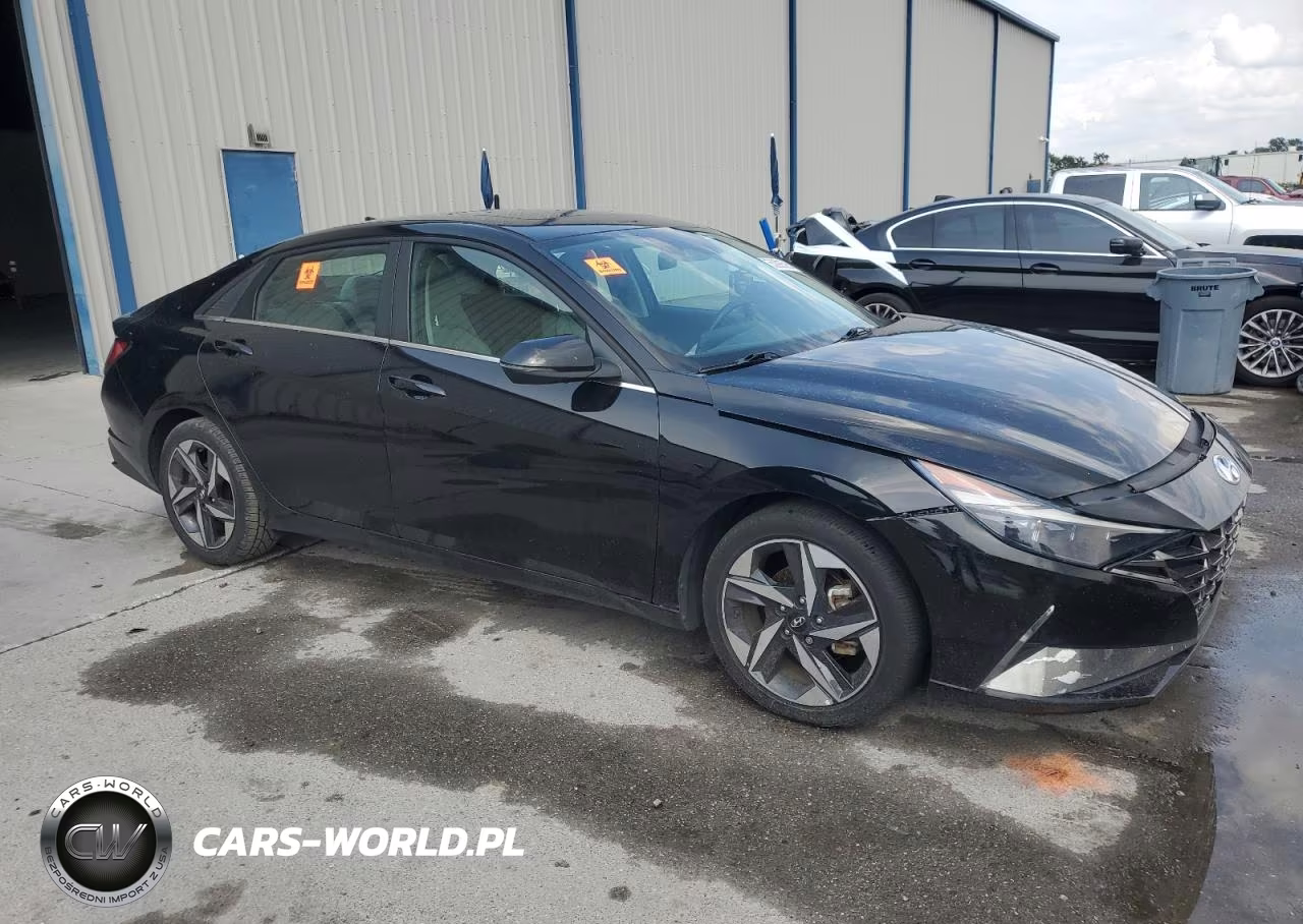 2021 Hyundai Elantra Limited VIN:KMHLN4AJ4MU006388 - 4