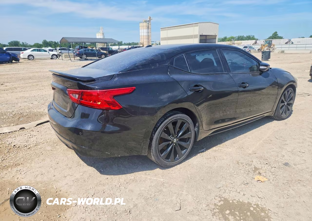 2017 Nissan Maxima 3.5 Sr VIN:1N4AA6AP2HC399784 - 3