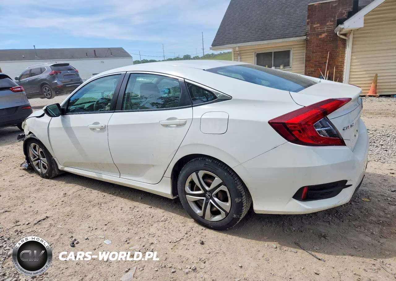 2018 Honda Civic Lx VIN:19XFC2F58JE017511 - 2