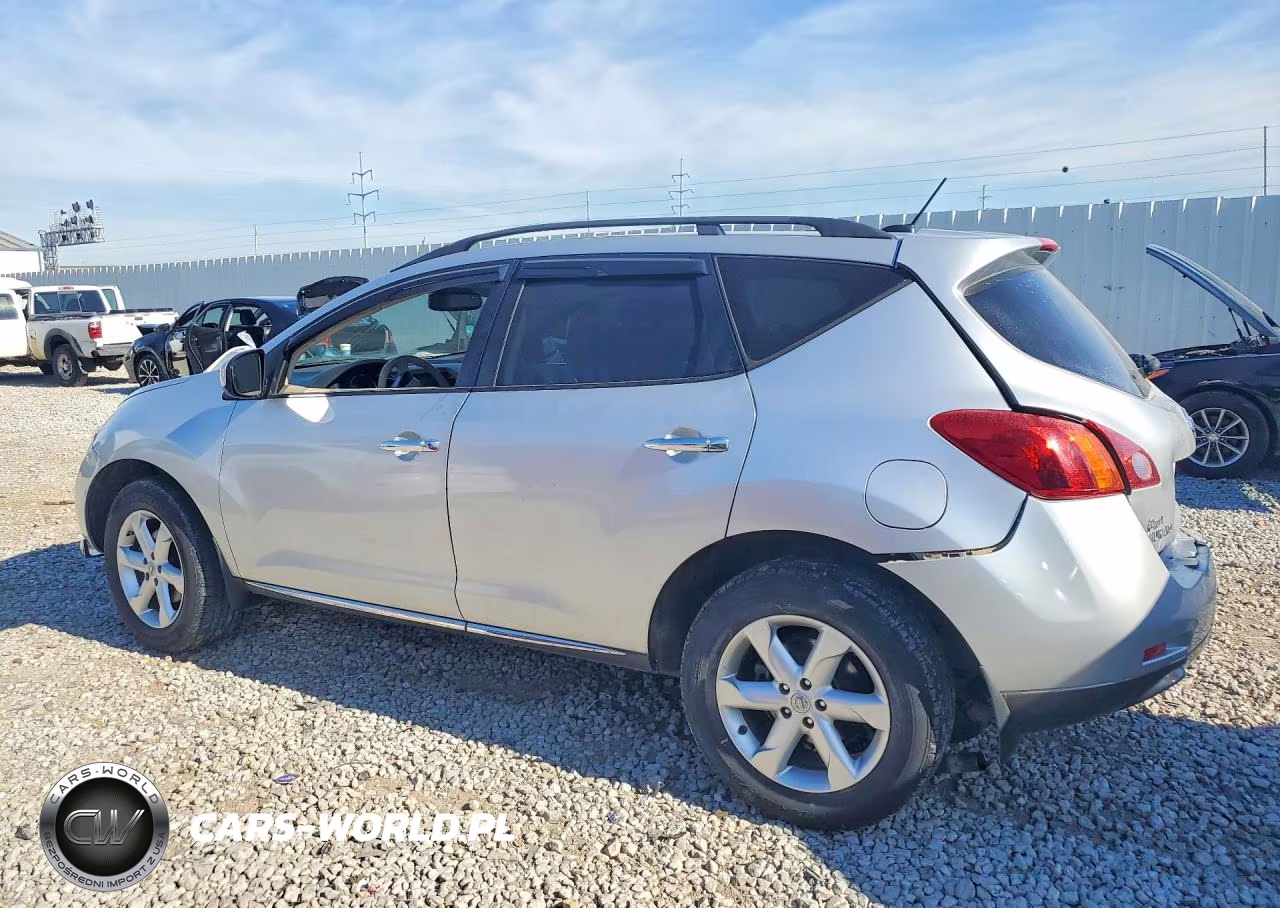 2009 Nissan Murano S VIN:JN8AZ18U59W025305 - 2