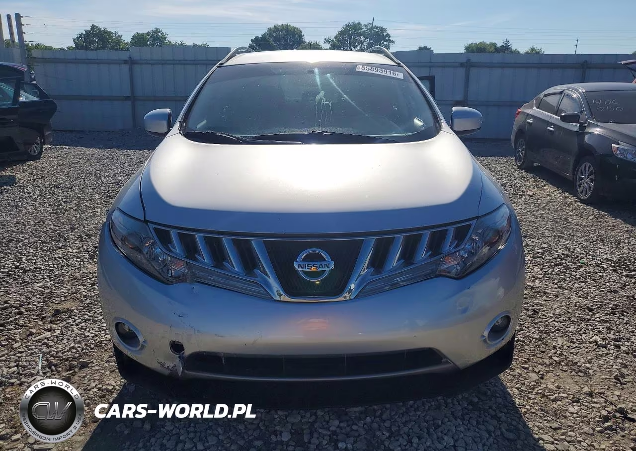 2009 Nissan Murano S VIN:JN8AZ18U59W025305 - 5