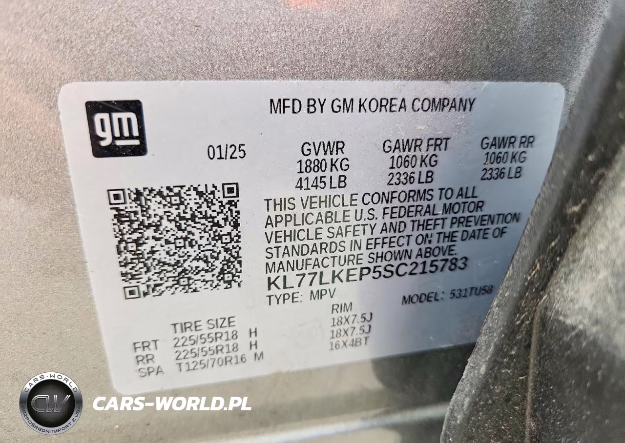 2025 Chevrolet Trax Activ VIN:KL77LKEP5SC215783 - 12