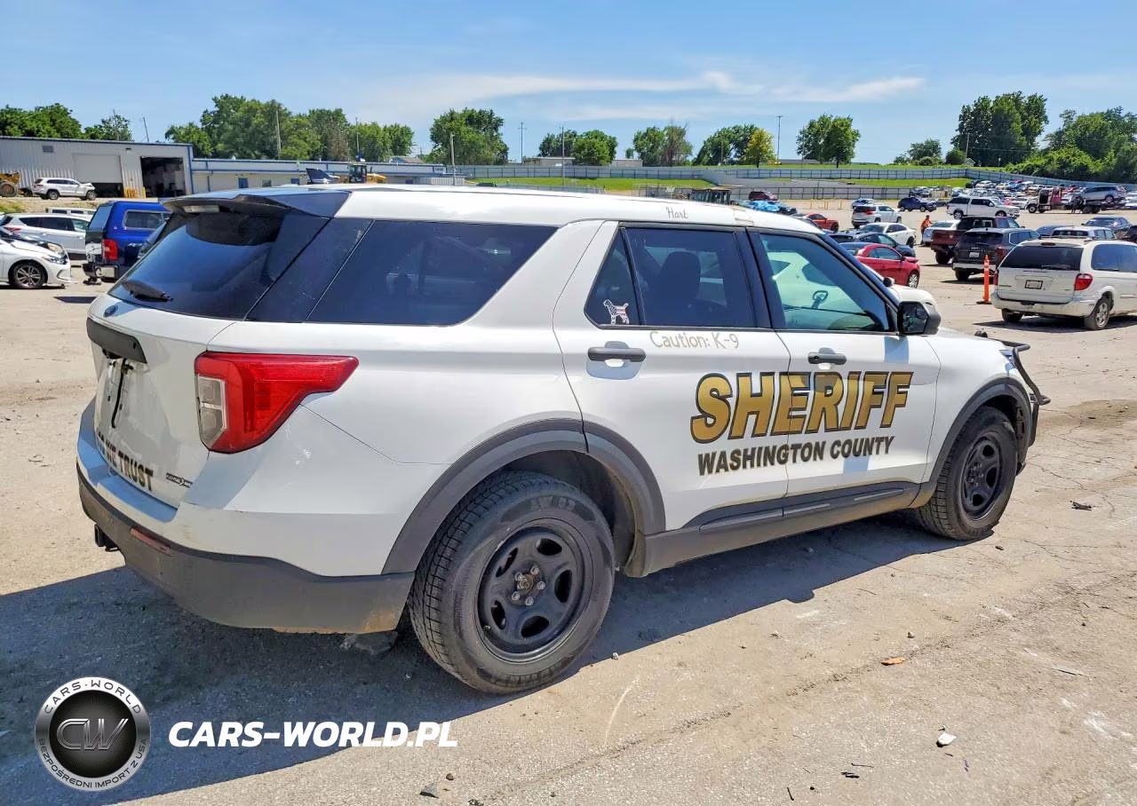 2020 Ford Explorer Police Interceptor VIN:1FM5K8AB5LGC94839 - 3