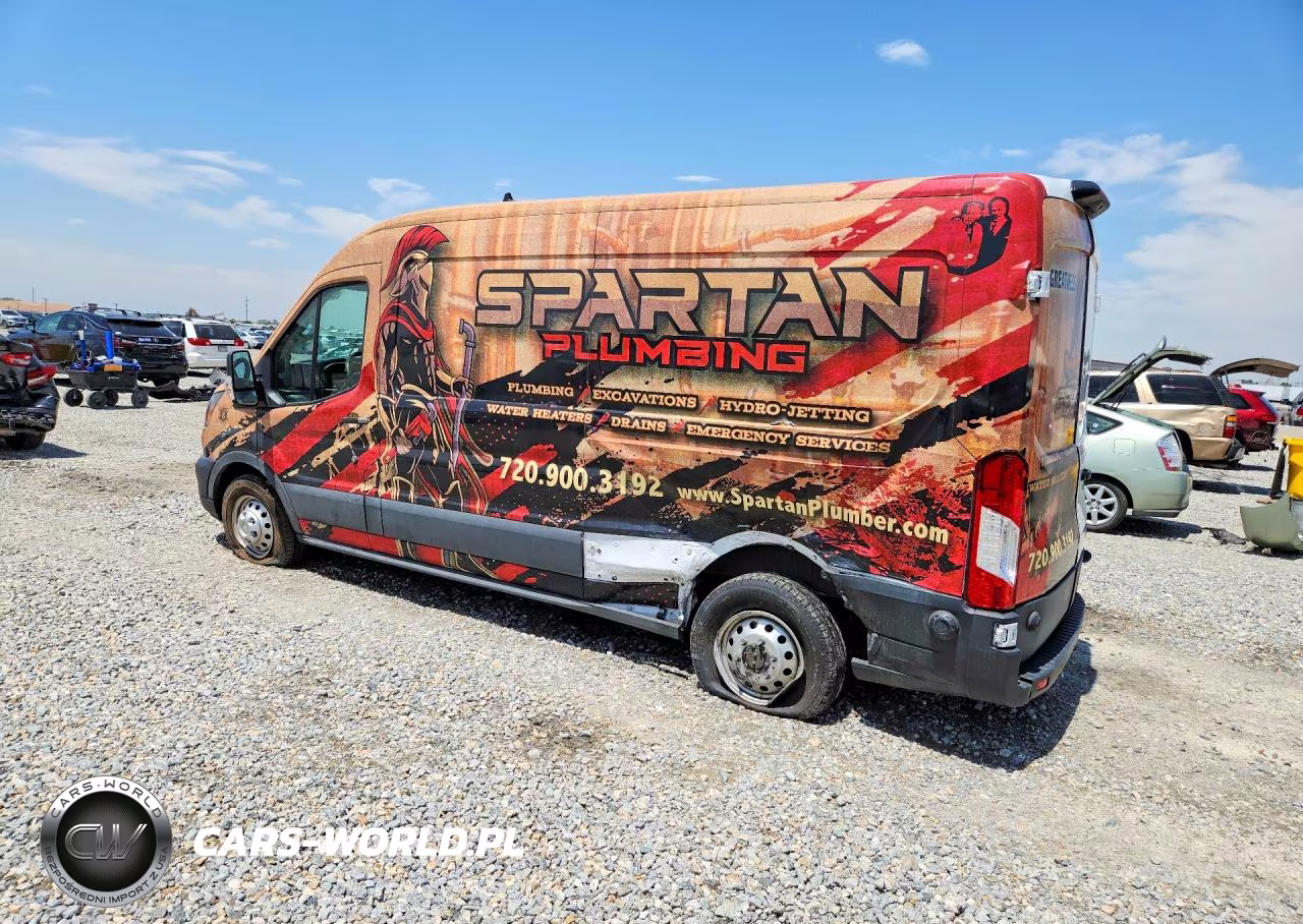 2023 Ford Transit T-250 VIN:1FTBR2C8XPKB58534 - 2