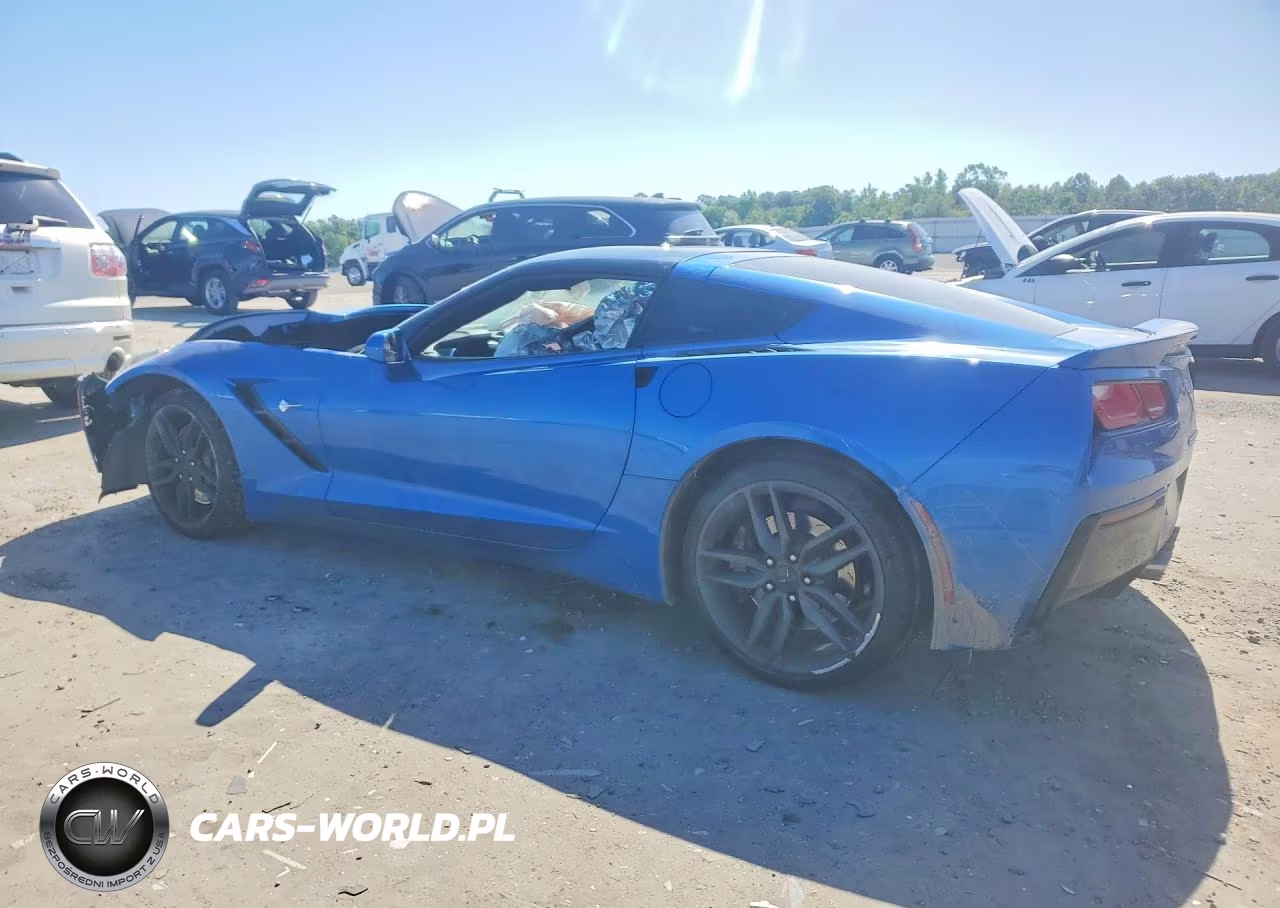 2014 Chevrolet Corvette Stingray Z51 1Lt VIN:1G1YH2D71E5102280 - 2