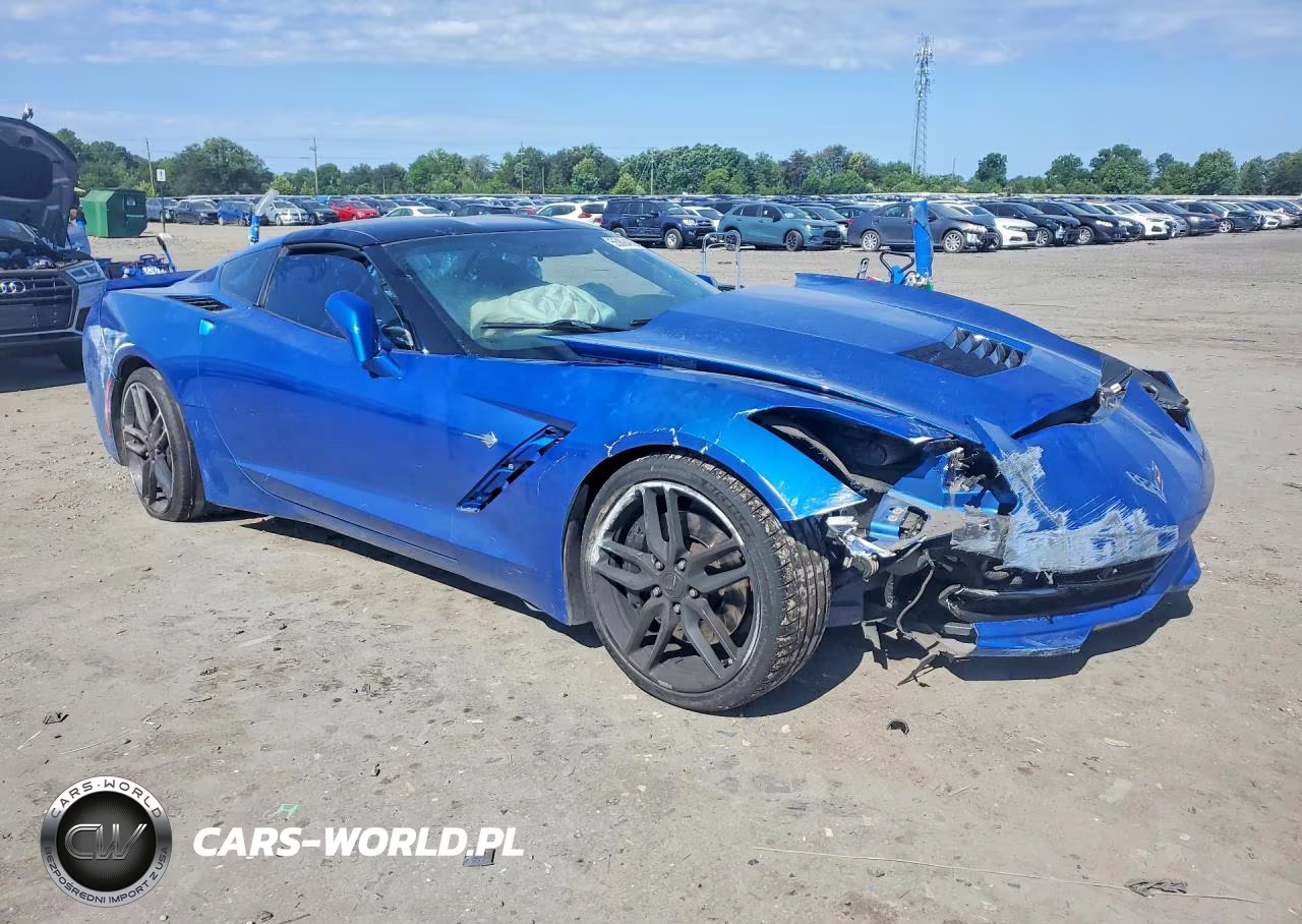 2014 Chevrolet Corvette Stingray Z51 1Lt VIN:1G1YH2D71E5102280 - 4