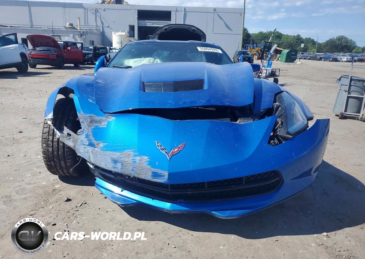 2014 Chevrolet Corvette Stingray Z51 1Lt VIN:1G1YH2D71E5102280 - 5