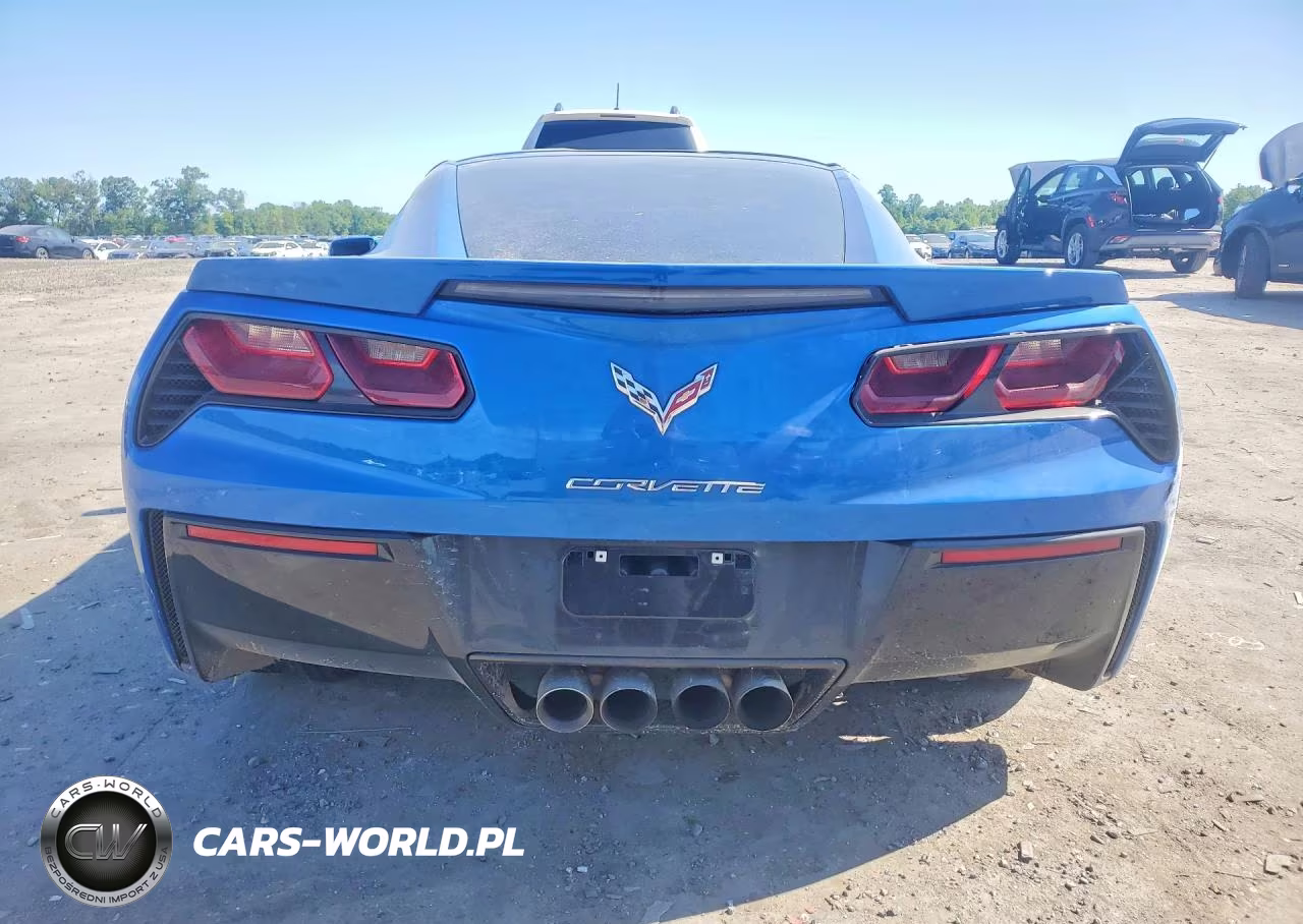 2014 Chevrolet Corvette Stingray Z51 1Lt VIN:1G1YH2D71E5102280 - 6