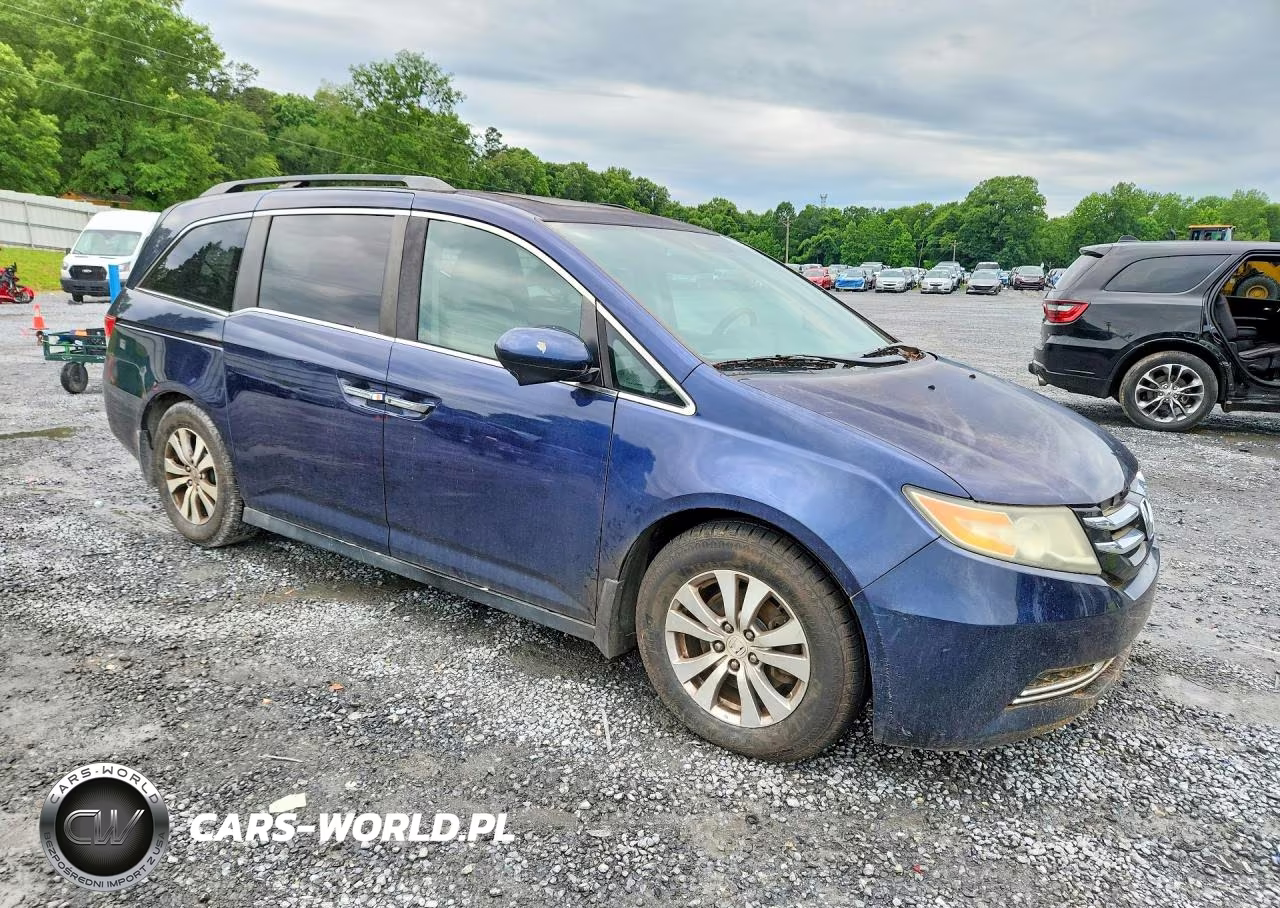 2014 Honda Odyssey Exl VIN:5FNRL5H68EB015312 - 4
