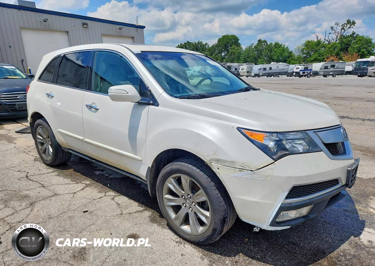 2010 Acura Mdx Advance VIN:2HNYD2H75AH526328 - 4