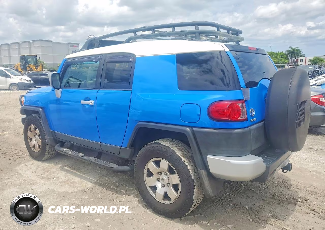 2007 Toyota Fj Cruiser Base VIN:JTEBU11F270097746 - 2