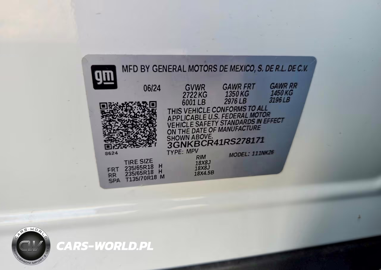 2024 Chevrolet Blazer 2Lt VIN:3GNKBCR41RS278171 - 13
