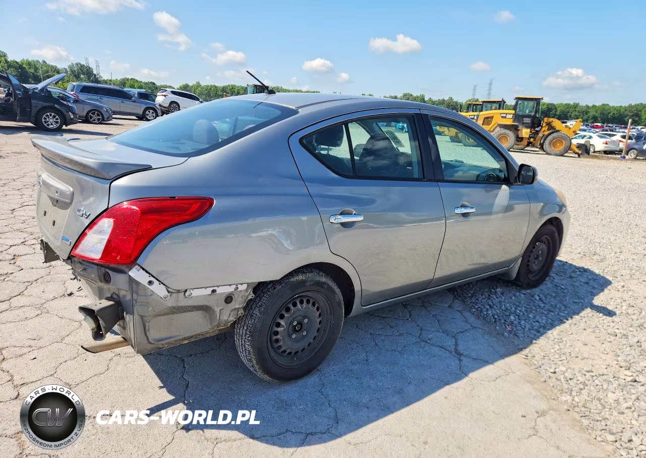 2014 Nissan Versa 1.6 Sv VIN:3N1CN7AP8EL847025 - 3