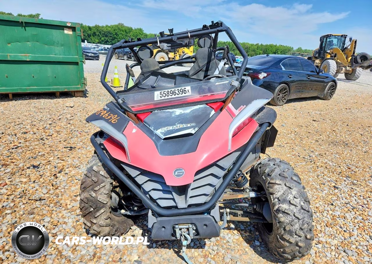 2021 Cfmt Zforce 950 Sport - Utility Vehicle VIN:LCELV1ZG8M6001761 - 2