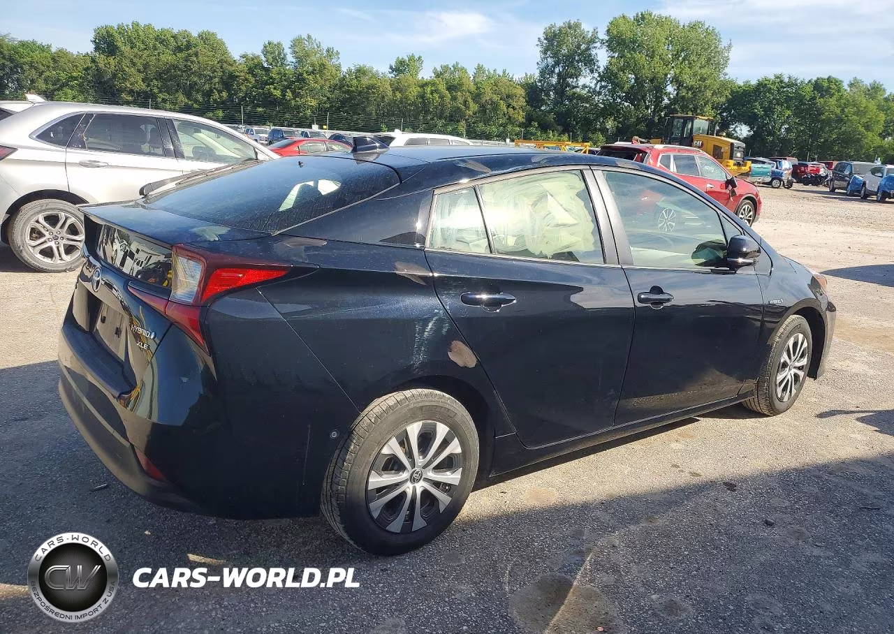 2021 Toyota Prius Xle Awd-E VIN:JTDL9MFU4M3025976 - 3