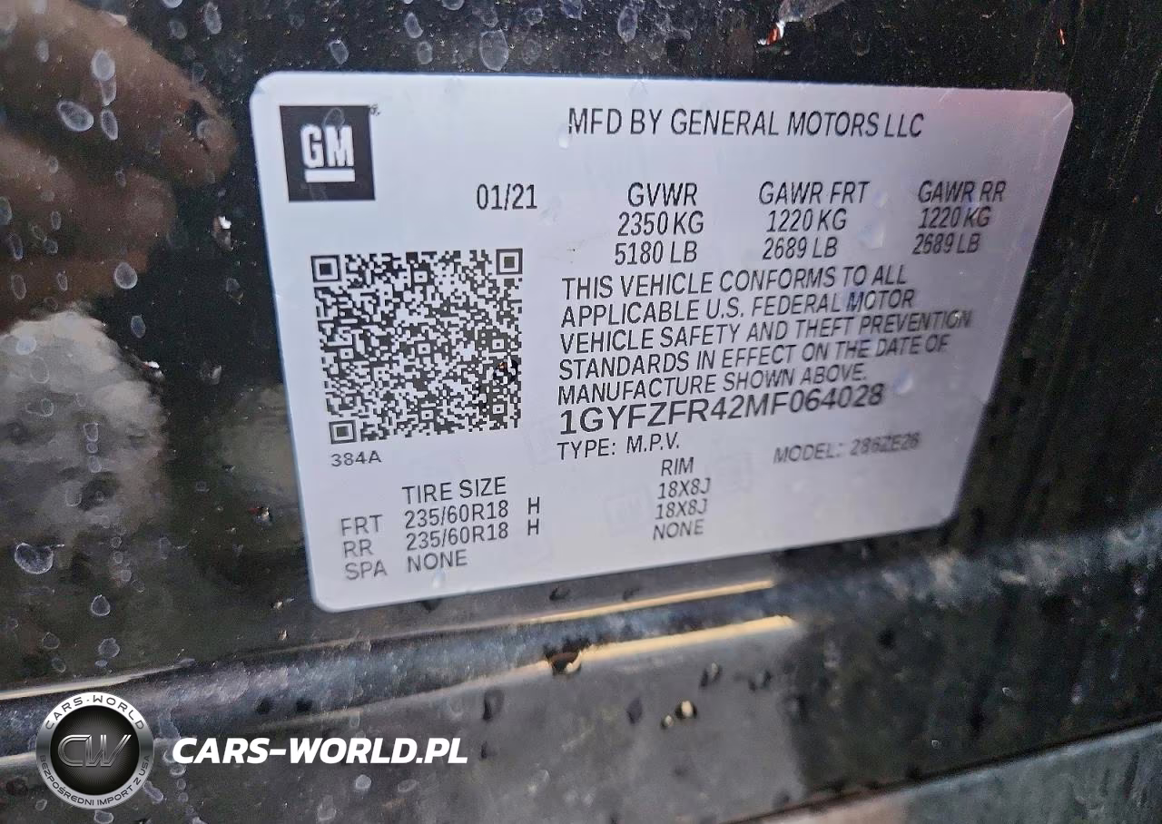 2021 Cadillac Xt4 Sport VIN:1GYFZFR42MF064028 - 13