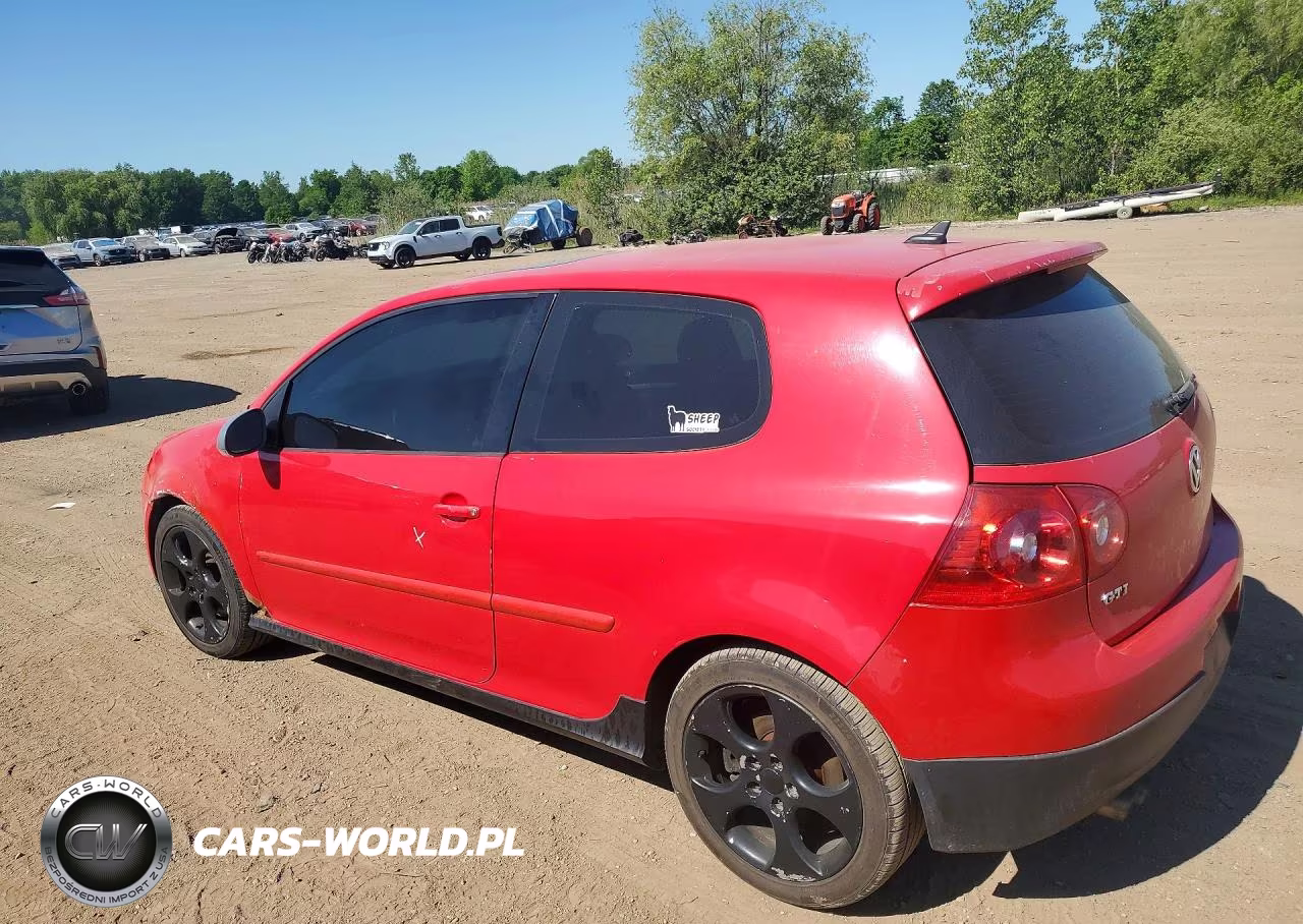 2008 Volkswagen Gti VIN:WVWFV71K28W334043 - 2