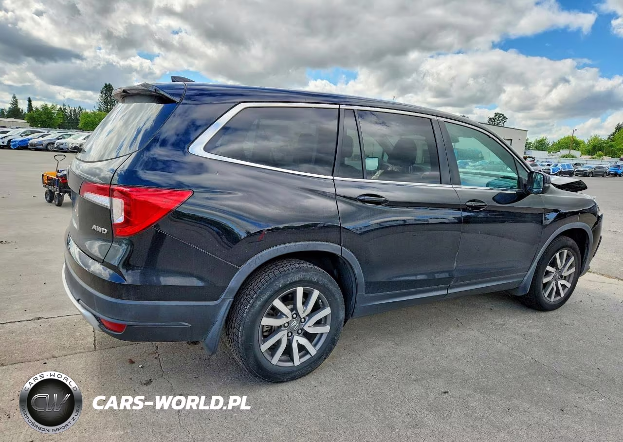 2020 Honda Pilot Exl VIN:5FNYF6H58LB026663 - 3