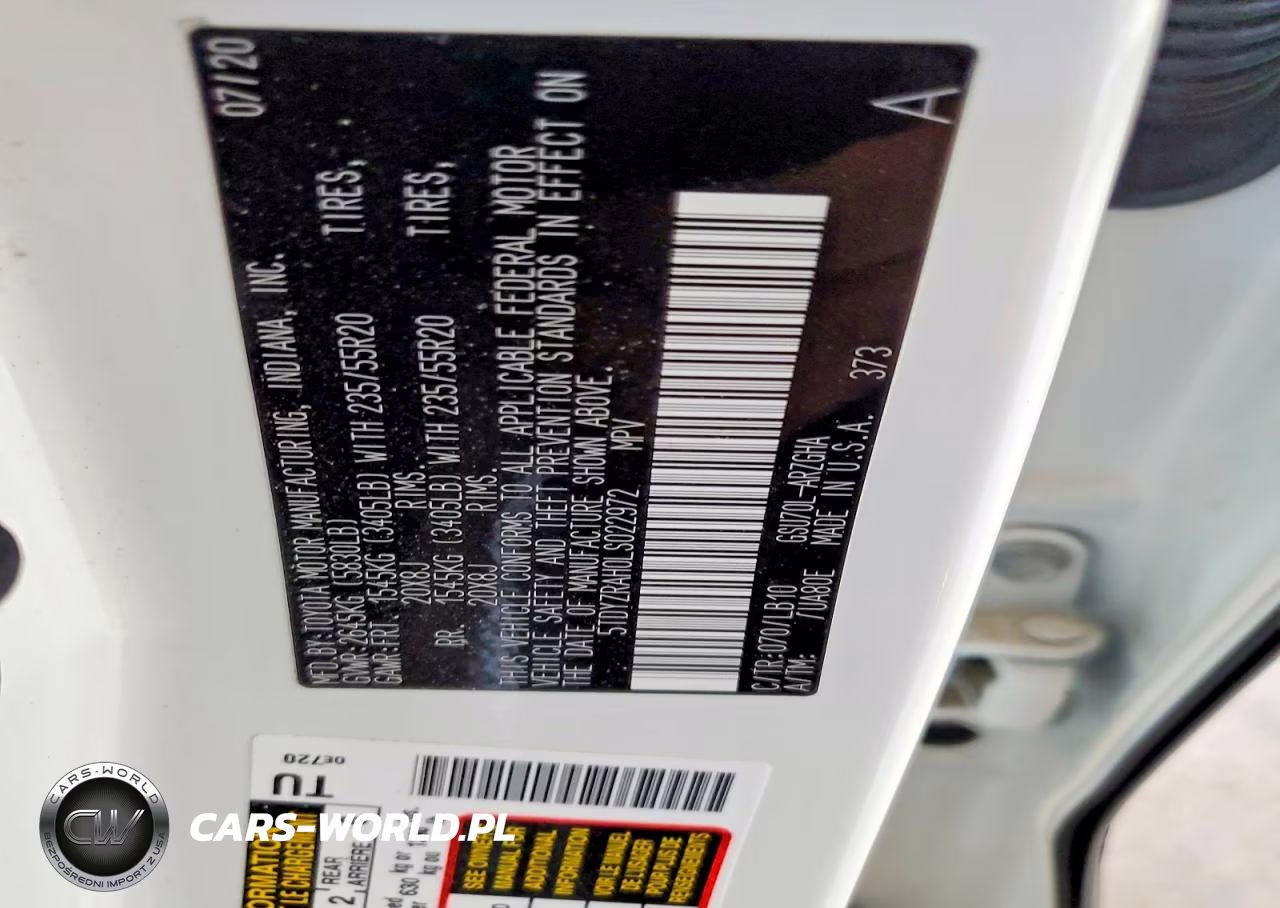 2020 Toyota Highlander Limited VIN:5TDYZRAH0LS022972 - 14