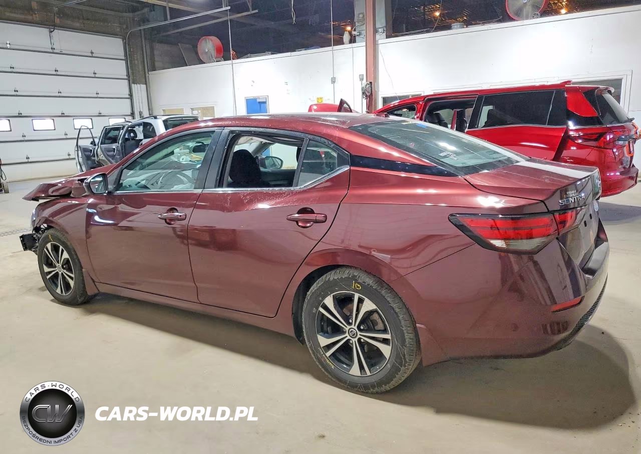 2021 Nissan Sentra Sv VIN:3N1AB8CV7MY285735 - 2
