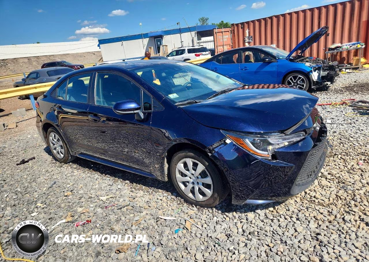 2022 Toyota Corolla Le VIN:5YFEPMAEXNP345536 - 4