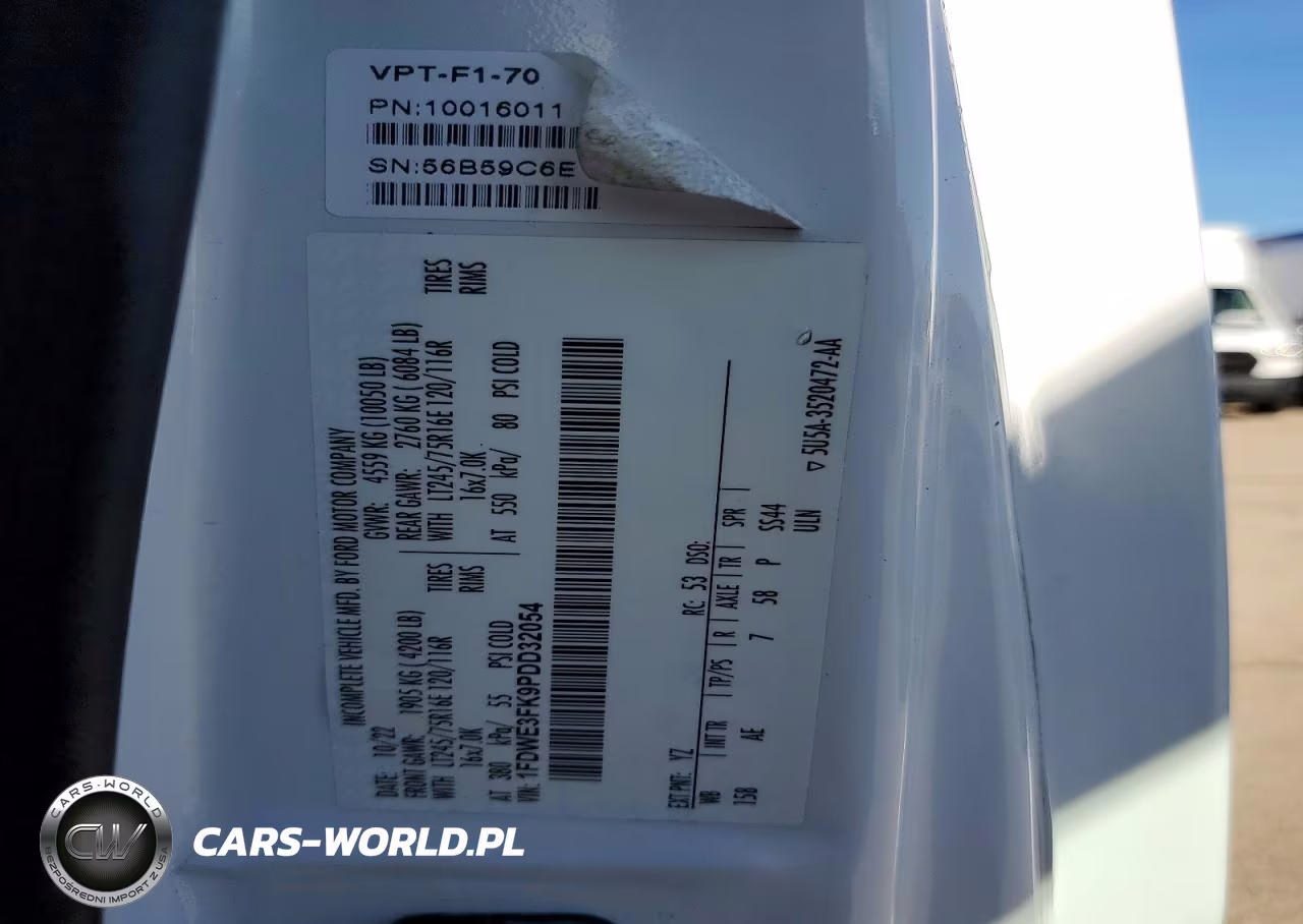 2023 Ford E350 Refrigerated Box Truck VIN:1FDWE3FK9PDD32054 - 12
